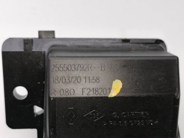 255503792R RENAULT Regulador de velocidad del ventilador de refrigeración (unidad de control) comprar Bilbao