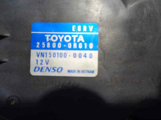 Válvula, AGR Toyota Corolla E15