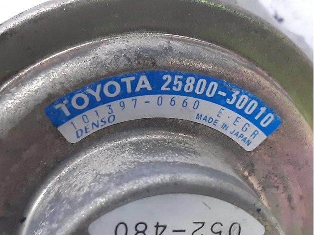 Válvula, AGR 2580030010 Toyota