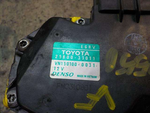 2580033011 TOYOTA Válvula EGR de recirculación de gases  comprar en Oviedo