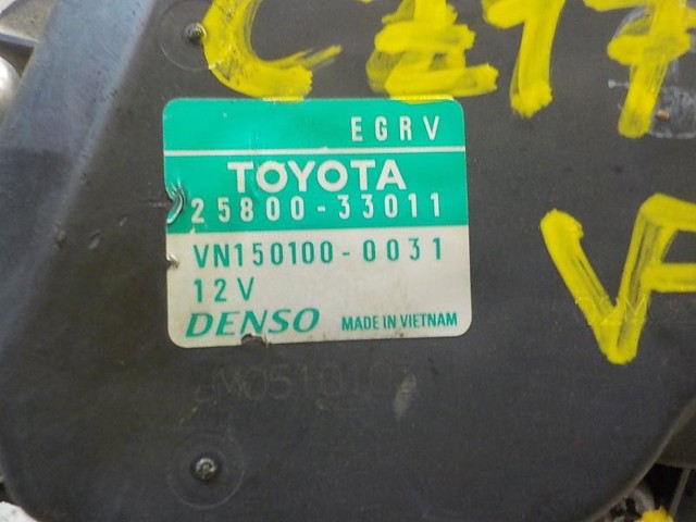 TOYOTA 2580033011 Válvula EGR comprar Tarragona