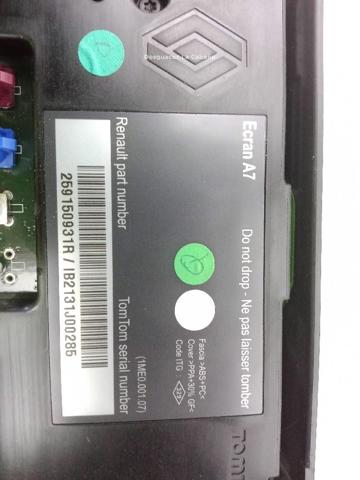 RENAULT 259150931R Pantalla multifunción  comprar en Ponferrada