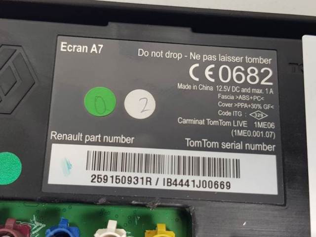 259150931R RENAULT Pantalla multifunción  comprar en Lleida