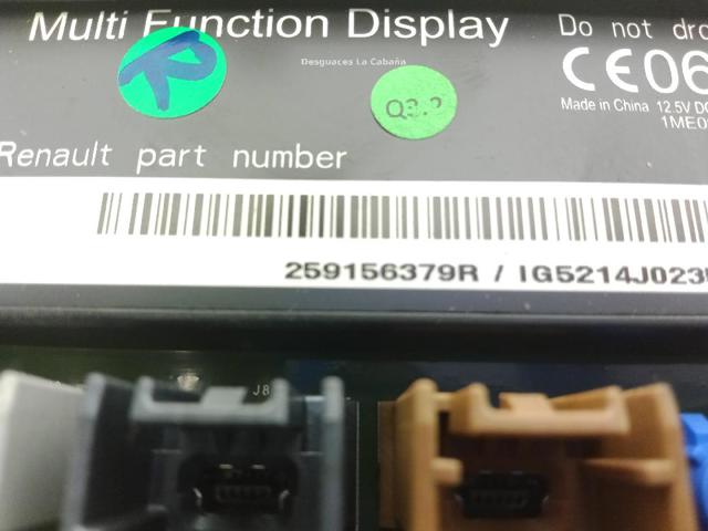 259156379R RENAULT Pantalla  en stock Córdoba