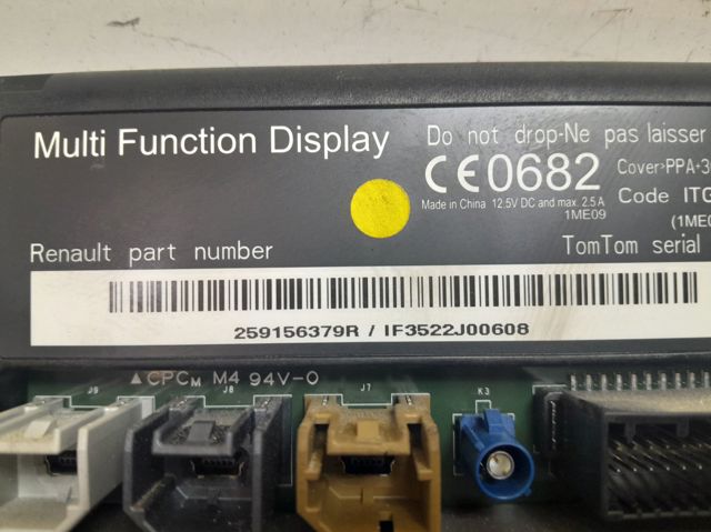 259156379R RENAULT Pantalla  en stock Córdoba