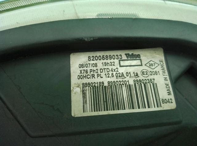 260101934R RENAULT Faro derecho  comprar en Lleida