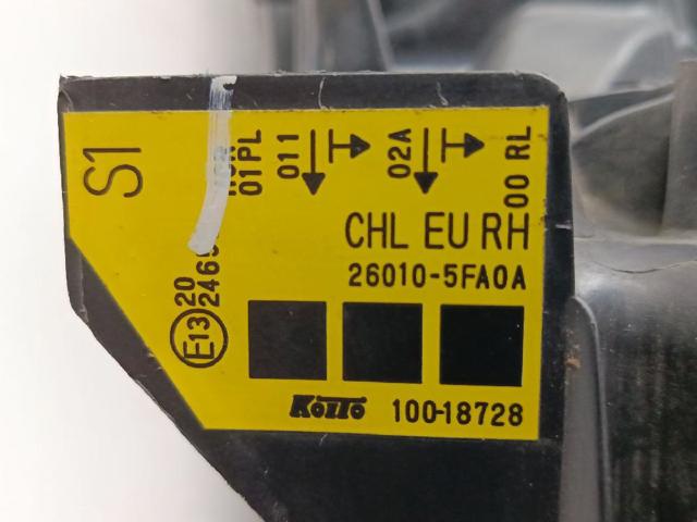 NISSAN 260105FA0A Faro derecho  comprar en Ponferrada