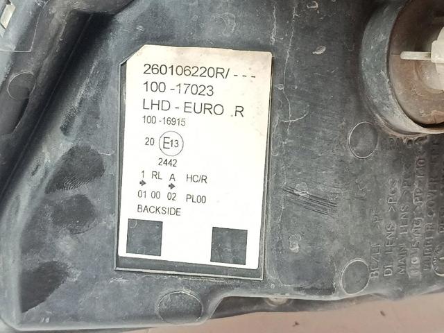 260106220R Faro derecho  en stock Granada