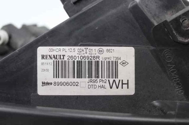 RENAULT 260106928R Faro derecho comprar Tarragona
