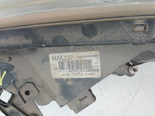 Faro derecho 260106928R Renault (RVI)