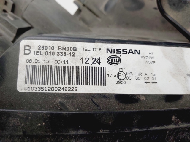Faro derecho Nissan Qashqai 2 J11
