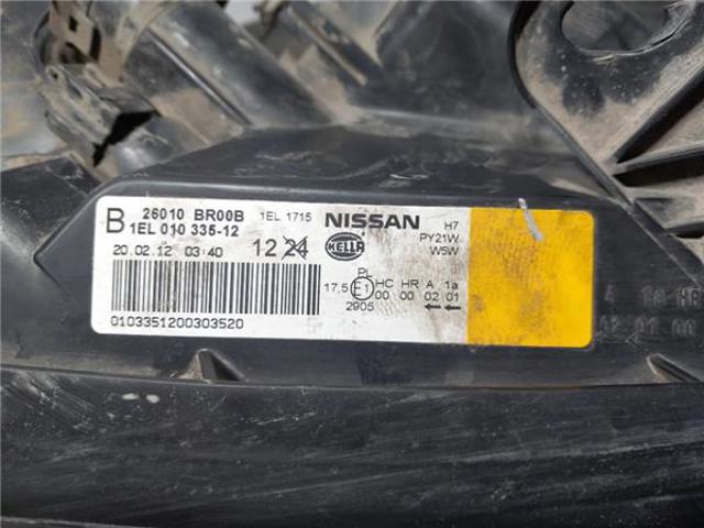 Faro derecho Nissan Qashqai 2 J11