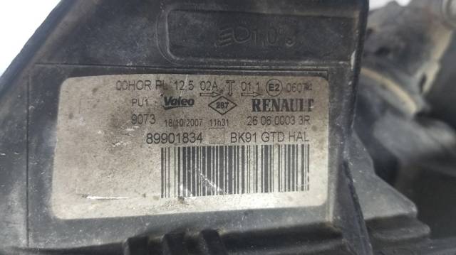 RENAULT 260600033R Faro izquierdo comprar Barcelona