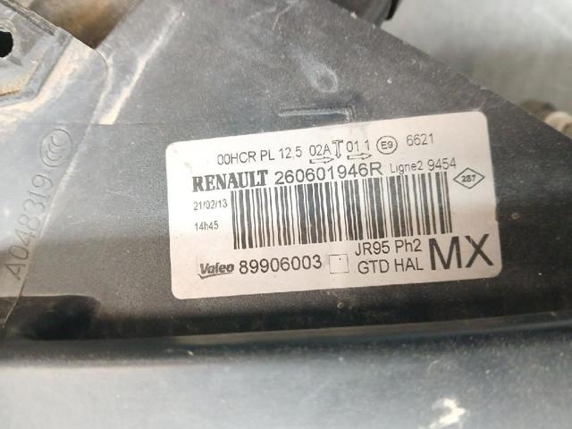 Faro izquierdo Renault Scenic JZ0, JZ1