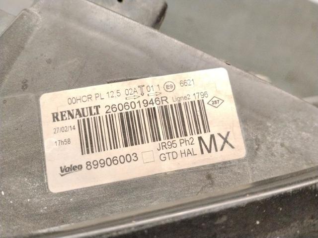 260601946R RENAULT Faro izquierdo  en stock Huelva
