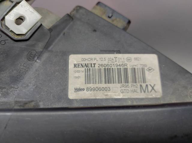 Faro izquierdo Renault Scenic JZ0, JZ1