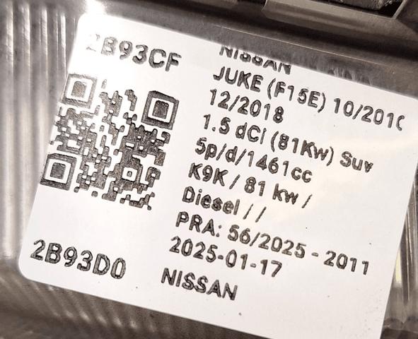 Faro izquierdo Nissan JUKE F15