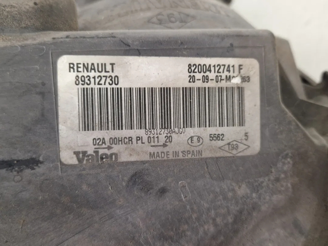 RENAULT 260603054R Faro izquierdo comprar Pamplona