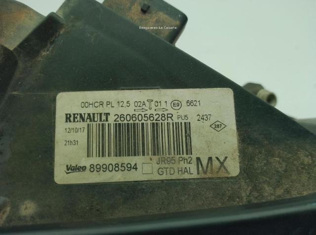 260605628R Faro izquierdo  comprar en Pontevedra
