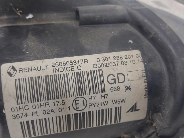RENAULT 260605817R Faro izquierdo  comprar en Ponferrada