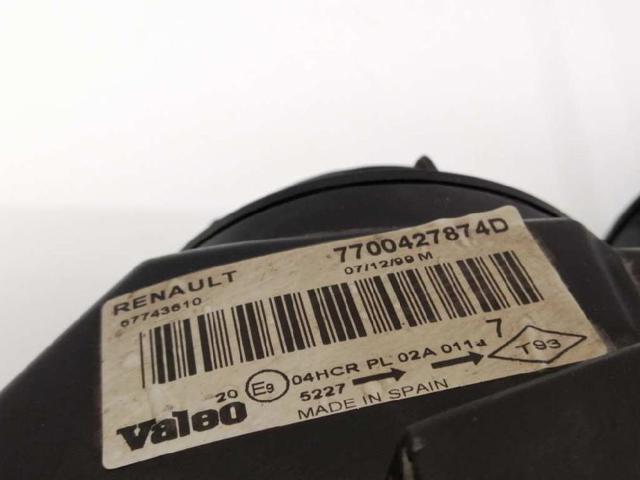 RENAULT 260607124R Faro izquierdo  disponible Valladolid