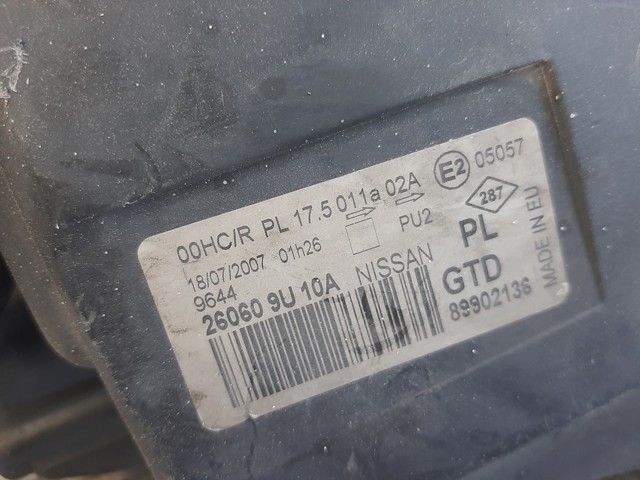 260609U10A Faro izquierdo  disponible Utrera