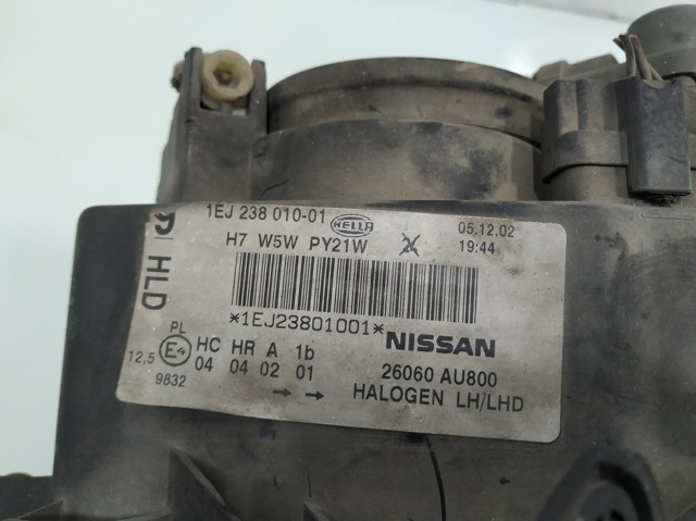 26060AU800 NISSAN Faro izquierdo comprar Bilbao
