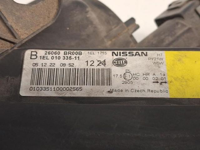 Faro izquierdo Nissan Qashqai 2 J11