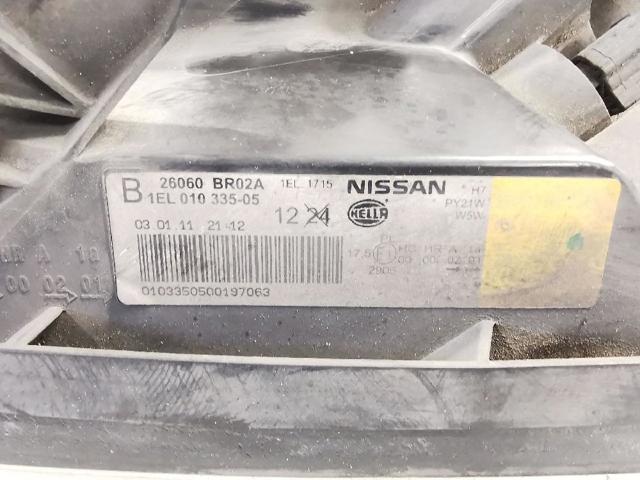 Faro izquierdo Nissan Qashqai 2 J11
