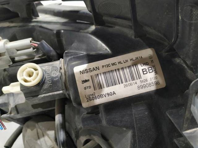 26060BV90A NISSAN Faro izquierdo  en stock Huelva