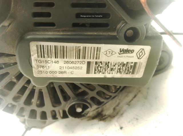 2606272D RENAULT Alternador comprar Bilbao