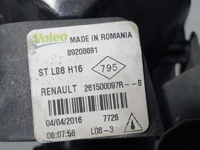RENAULT 261500097R Faro antiniebla izquierdo y derecho  en stock Terrassa