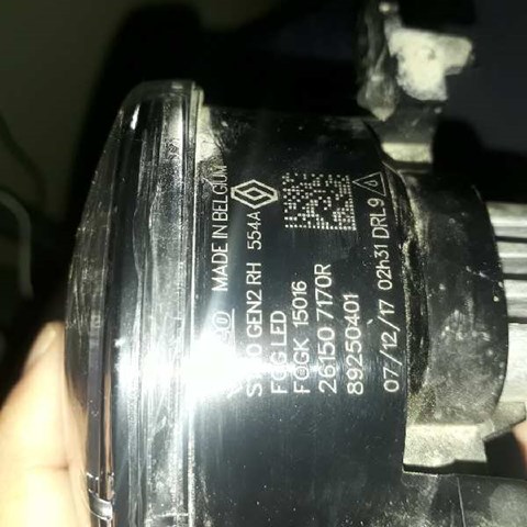 RENAULT 261507170R Faro antiniebla derecho comprar Pamplona