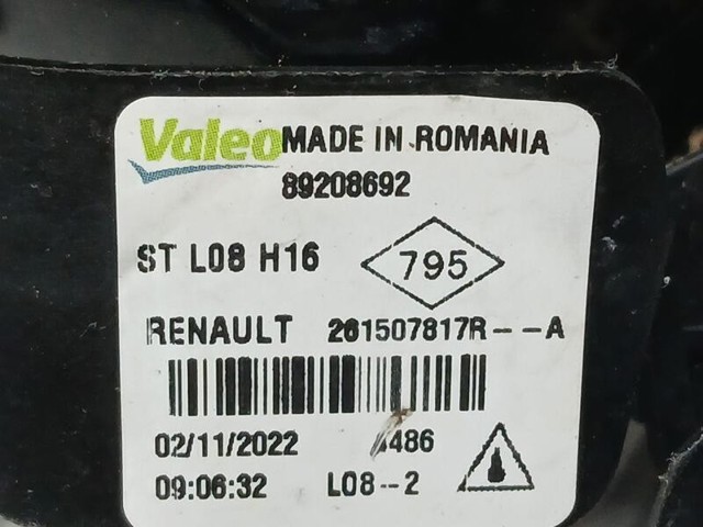 261507817R RENAULT Luz antiniebla trasera  comprar en Oviedo
