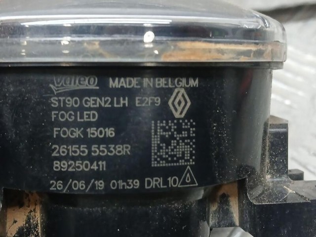 RENAULT 261555538R Luz antiniebla izquierdo  en stock Salamanca