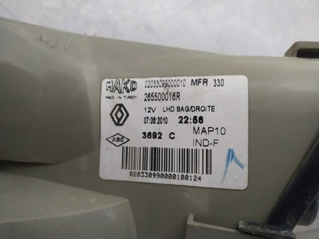 265500016R Renault (RVI)