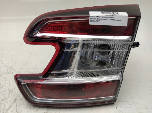 265500027R RENAULT Piloto trasero interior derecho  en stock Gandía