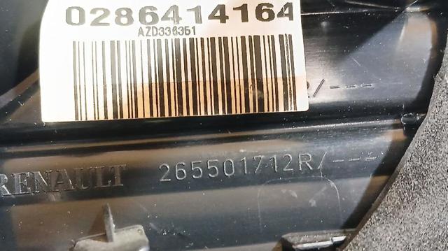 RENAULT 265501712R Piloto trasero interior derecho comprar Pamplona