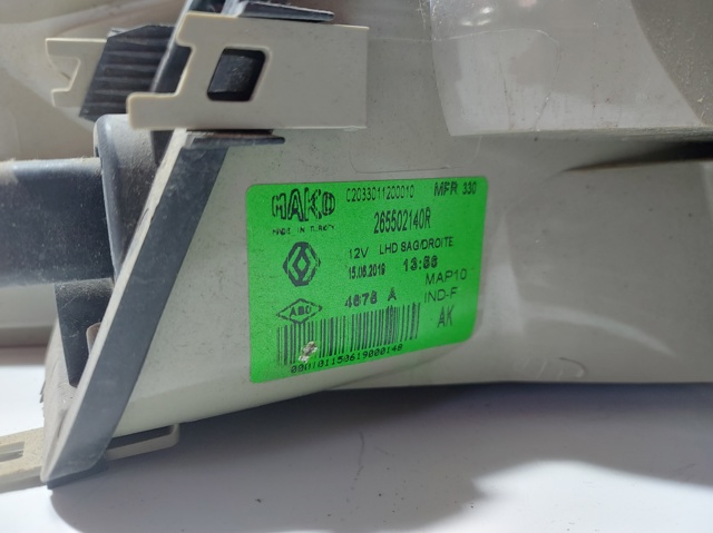 RENAULT 265502140R Piloto trasero exterior derecho  comprar en Murcia