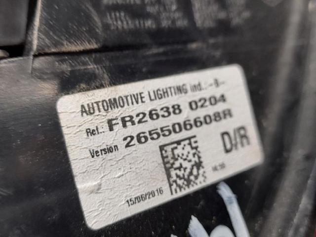 RENAULT 265506608R Piloto trasero exterior derecho comprar Tarragona