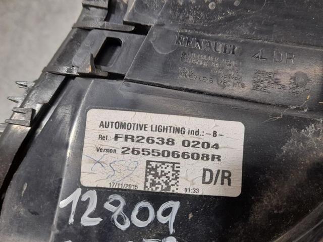 RENAULT 265506608R Piloto trasero exterior derecho  comprar en Albacete