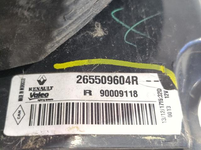 265509604R RENAULT Piloto trasero derecho  disponible Alicante