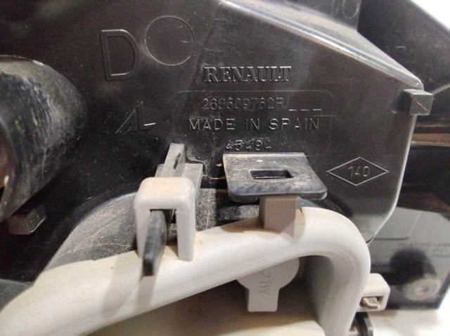 265509762R RENAULT Piloto trasero exterior derecho  en stock Huelva