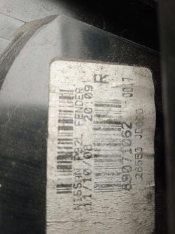 26550JD000 Piloto trasero exterior derecho  en stock Sabadell