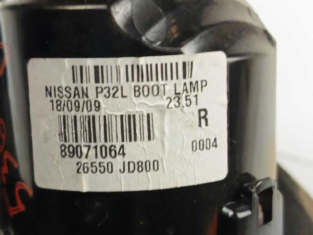 26550JD800 NISSAN Piloto trasero interior derecho  disponible Vigo