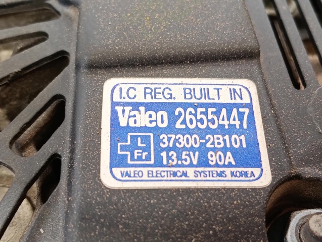 2655447 HYUNDAI Alternador  en stock Gandía