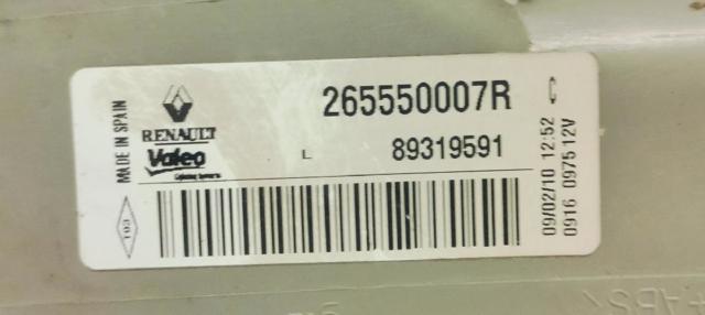 RENAULT 265550007R Piloto trasero exterior izquierdo  comprar en Murcia