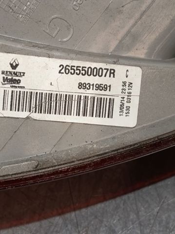 265550007R Piloto trasero exterior izquierdo  en stock Castellón