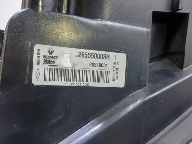 265550008R RENAULT Piloto trasero izquierdo  comprar en Lleida