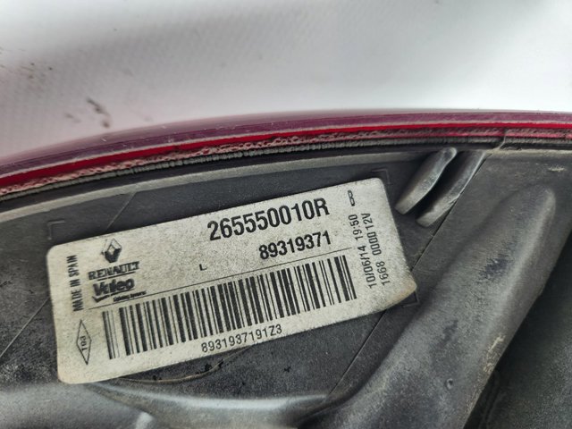 265550010R Piloto trasero exterior izquierdo  disponible Burgos